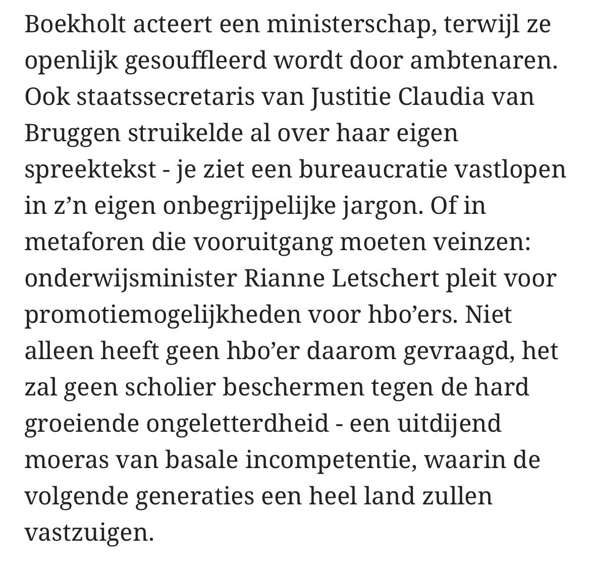 Mona Keijzer tweet media