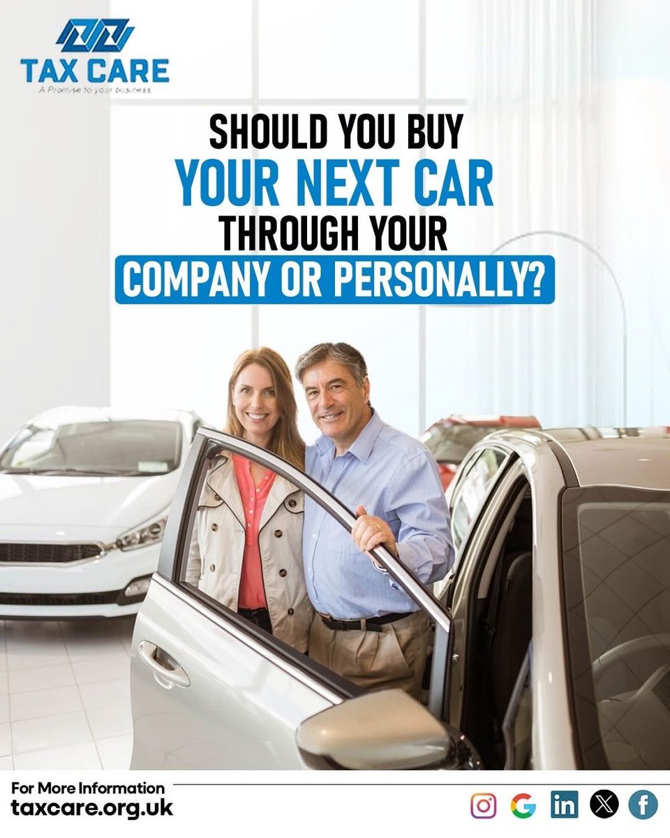 TaxcareAccount's tweet photo. Don’t overpay without even realizing it 🚗💸
A small tax decision today could cost you big tomorrow.

Download our free checklist and make the smarter choice between company vs personal ownership or let us break it down for you in just 15 minutes. The savings might surprise you. https://t.co/2mXF3k2k7R