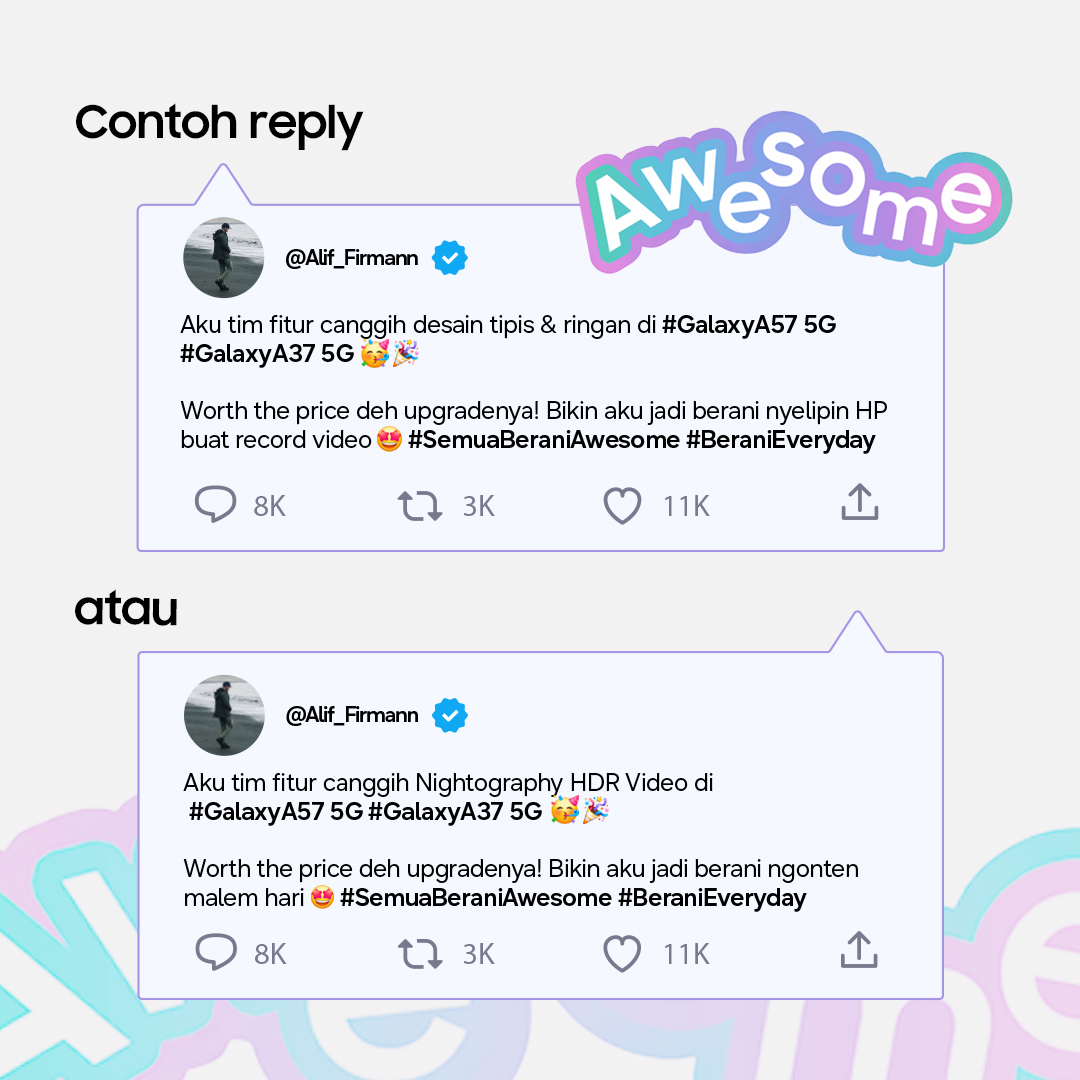 Samsung Indonesia tweet media