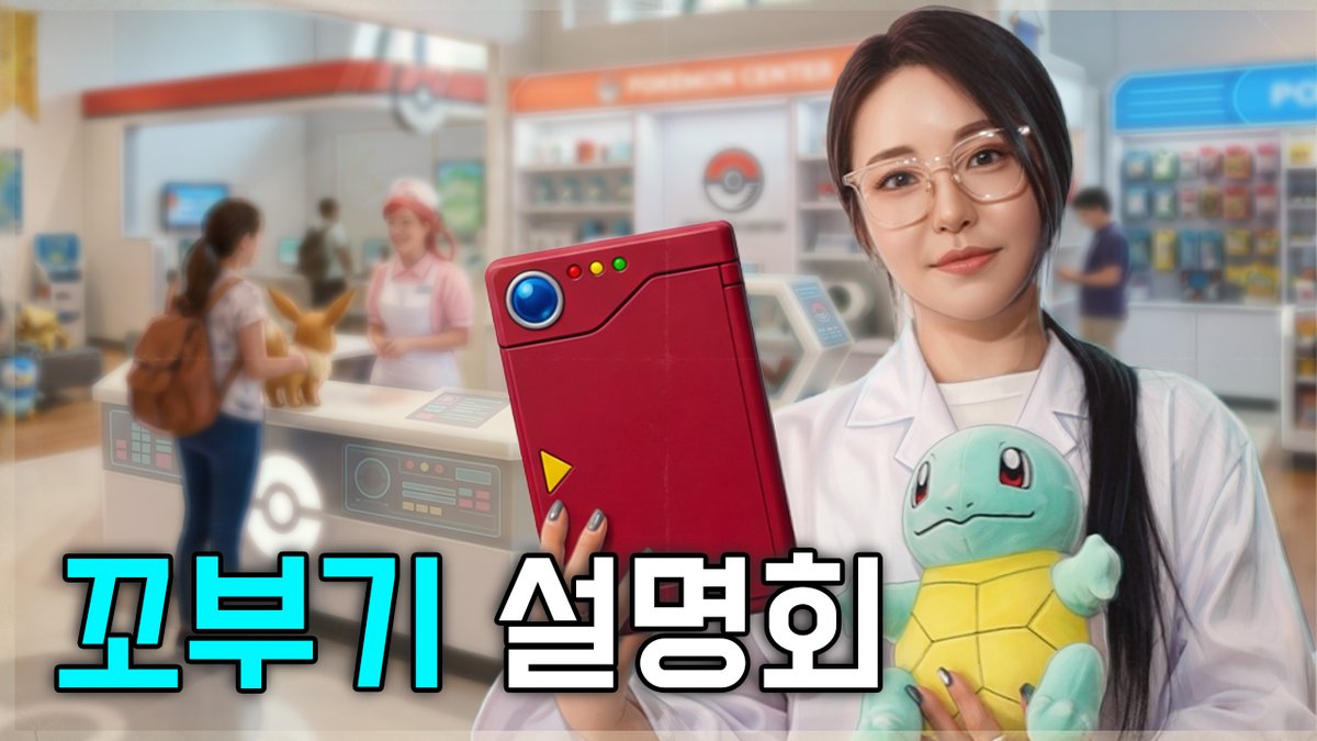 YouJnice's tweet image. [#남유정 #Video📼]
⠀
별명이 포켓몬인 사람이 설명하는 꼬부기 설명회🐢
▶ youtu.be/iv-unYHeudM 
⠀
#유정 #YouJoung
#유랄라 #꼬부기설명회