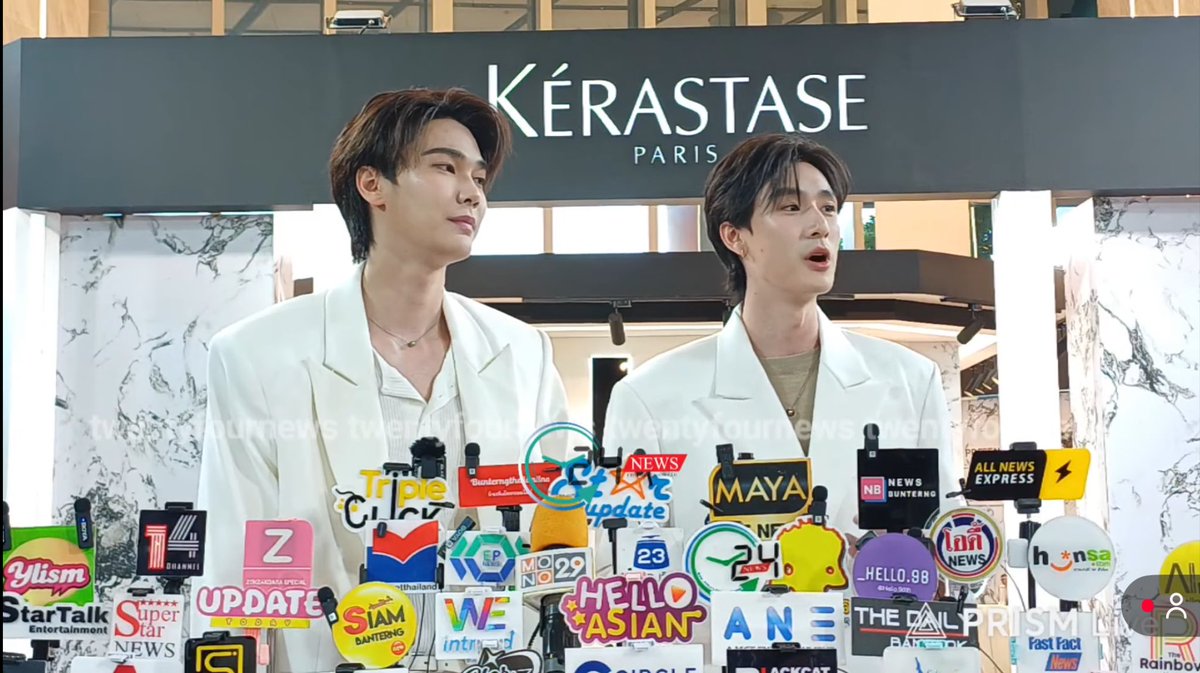 หล่อทั้งคู่เลยย 

#KerastaseTHxDewTee 
#MaisonDeKerastaseTH
#KerastaseThailand