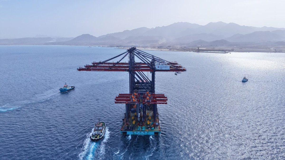 WorldCargoNews's tweet image. With the delivery of new STS and RTG cranes, Noatum Ports moves closer to opening Safaga Terminal, hailed as the first internationally operated facility in Upper Egypt.

tinyurl.com/3p8mj8za

#WorldCargoNews #containershipping @NoatumPorts