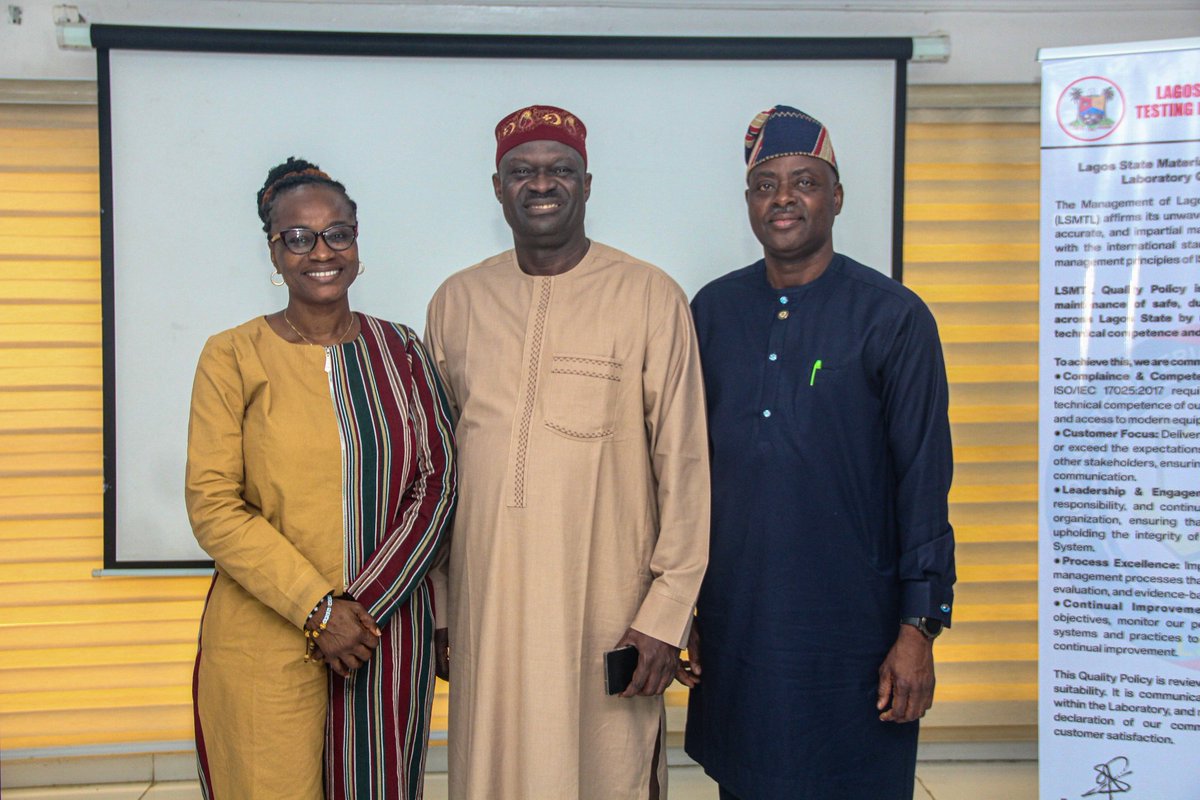 Lagos State Materials Testing Laboratory tweet media