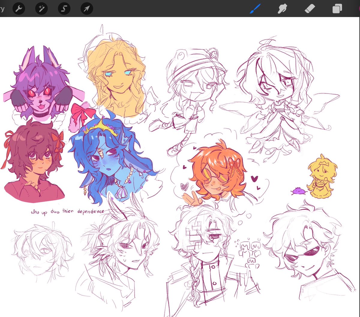 ( SEMI IA )Evil Genderfluid Spoke 🌈 📀 tweet media