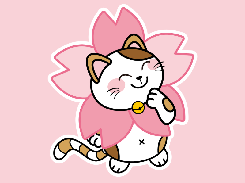 春フェアやってるにゃ🐱