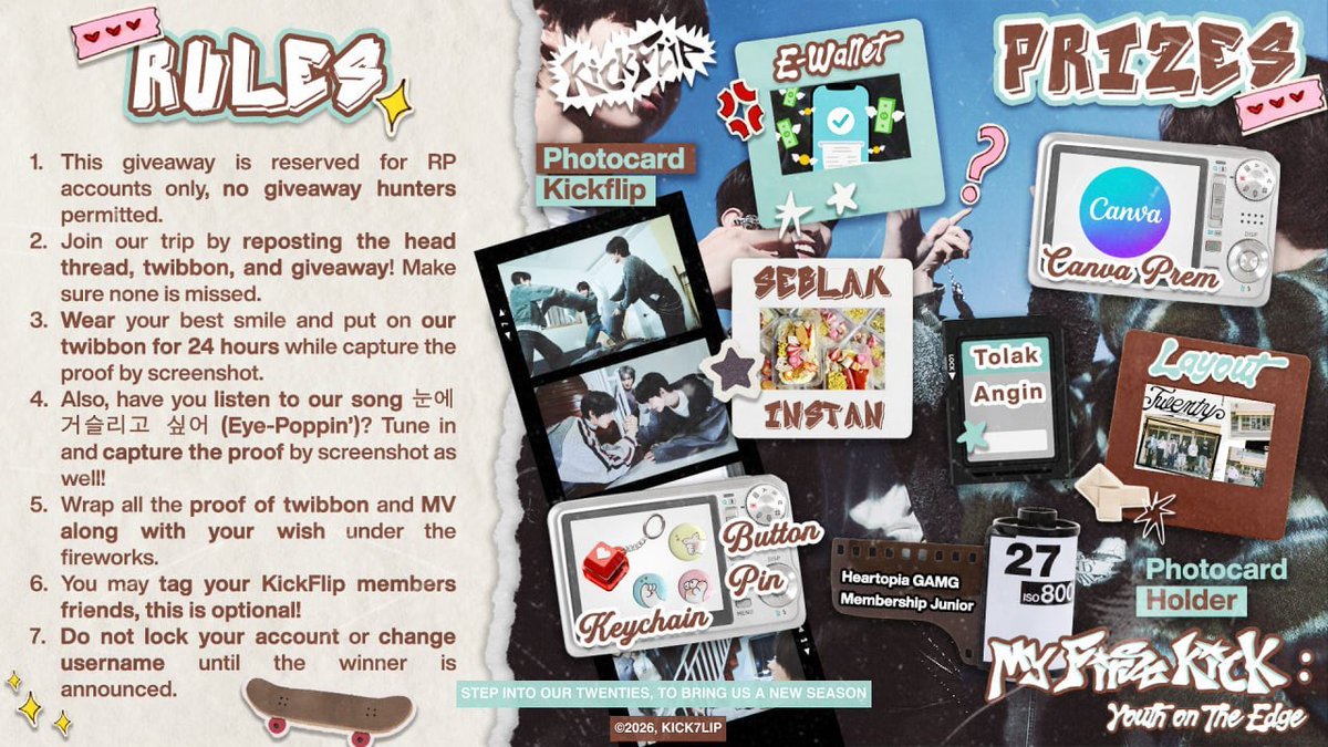 𝗞𝗜𝗖𝗞𝟳𝗟𝗜𝗣! 🛹 tweet media