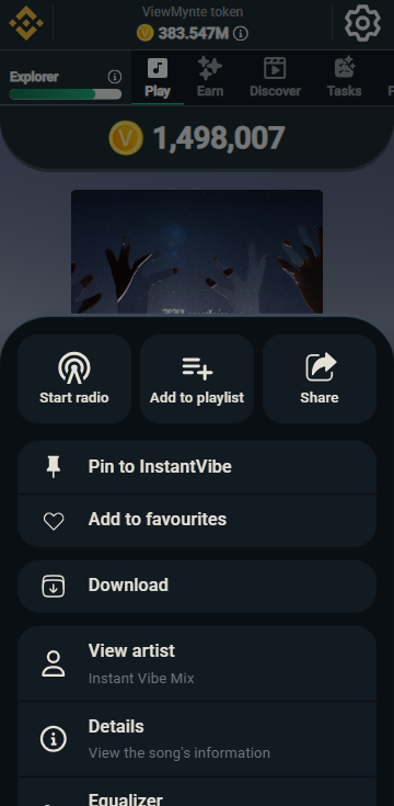Kelly__cloud's tweet photo. GM GM ViewMynte Fam 🚀
Beta almost wrapped 🔥
Download songs + options feature in progress 🎶
We’re building. We’re coming. Stay ready 👀💪 https://t.co/2RKTGZV0W9