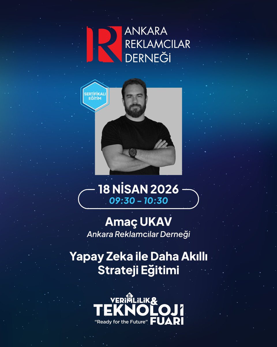 Verimlilik ve Teknoloji Fuarı tweet media