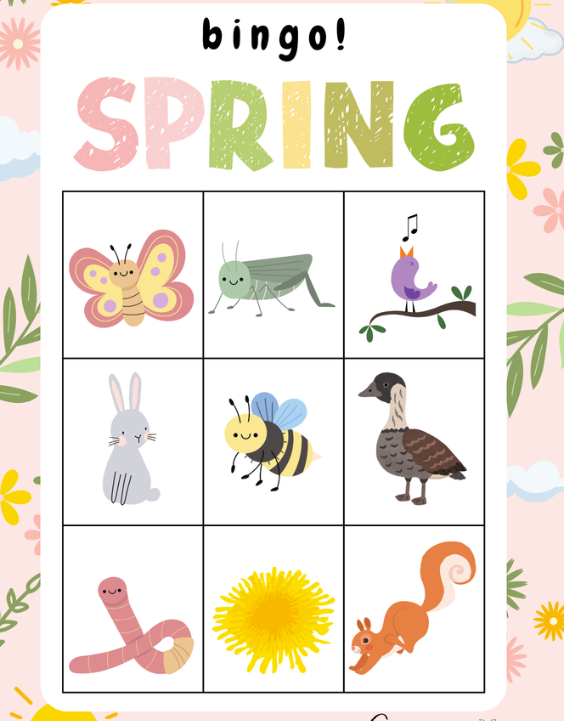 Happy Monday, Stars! Our #MindfulMonday tip for this week is to take a break to enjoy the outdoors a little and play some 'Spring Bingo.' The outdoors can be very calming in many ways. See how many items you can find on the Spring Bingo card. <a href="/SDOCElemEd/">SDOCElemEd</a>