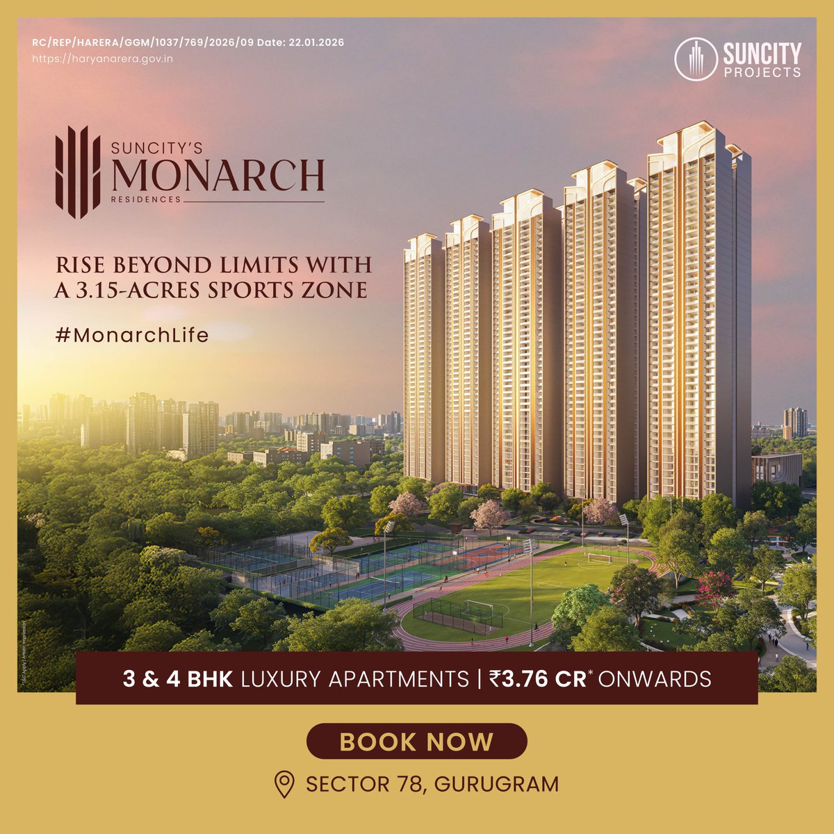 Suncity Projects  Pvt Ltd tweet media