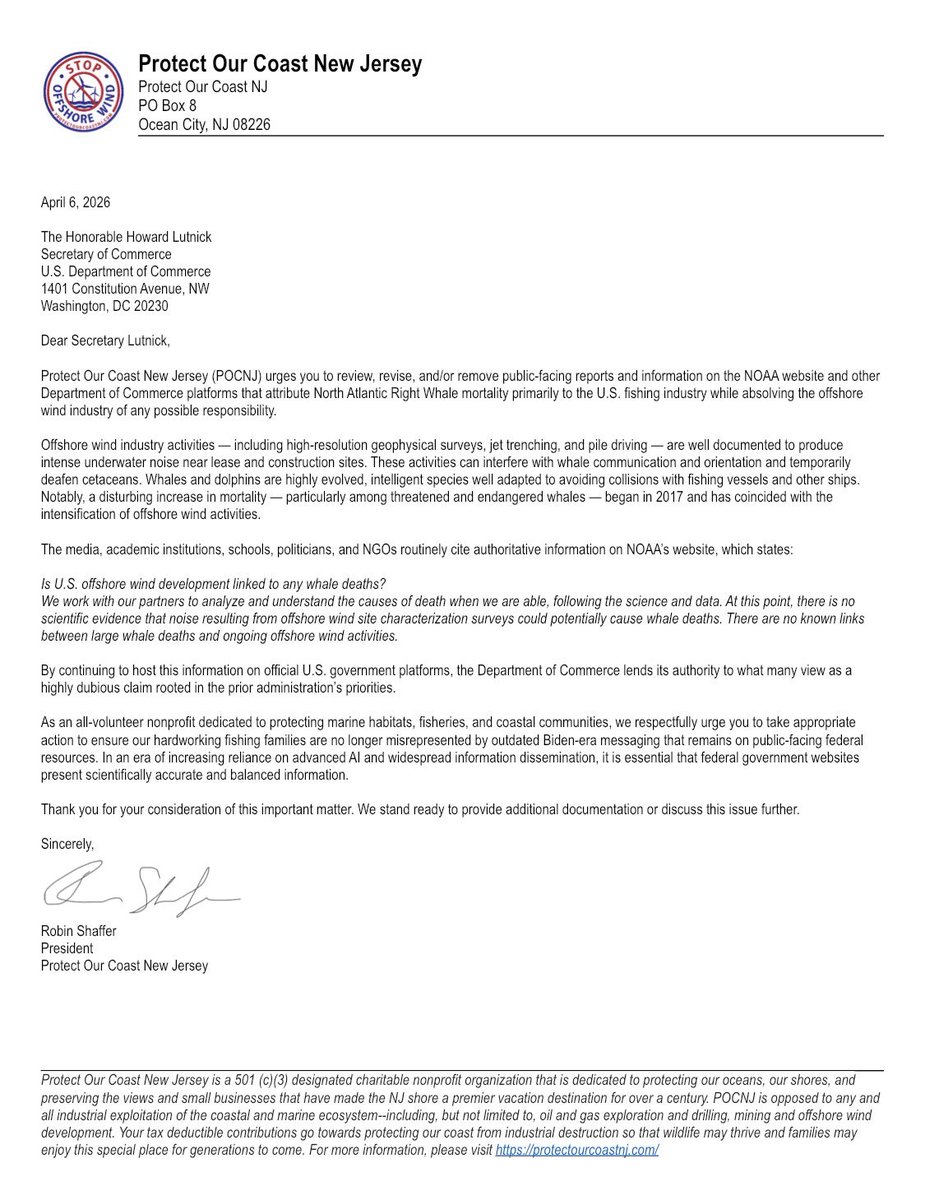 Protect Our Coast NJ tweet media