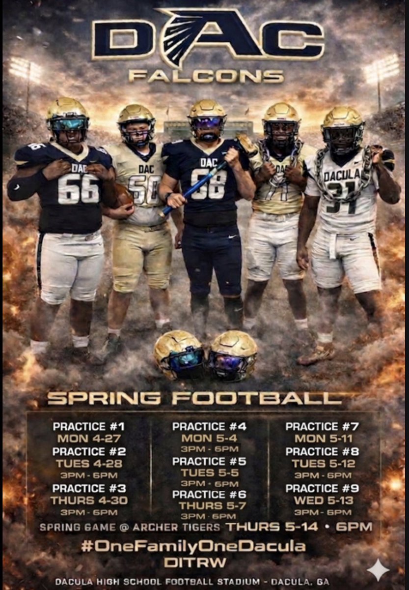 Dacula Football tweet media