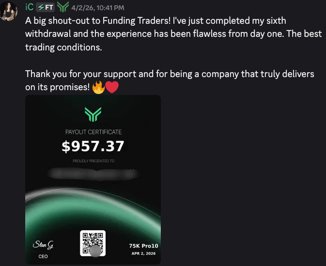 fundingtraders's tweet photo. There's no stopping @icv__19 from getting her payout. Keep it coming! 🔥

Get access to capital here: https://t.co/eJlHoXu5CW https://t.co/HRDbsAuIEa