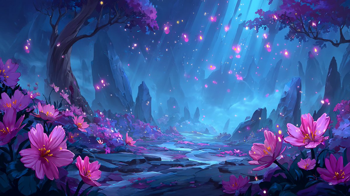 Lust_Emptiness's tweet photo. 🎨【無料背景素材 配布】

ファンタジー背景：花と幻想的風景

イラスト・ゲーム・Web制作、TRPG、配信など、どうぞ自由にお使いください♪
✅ 加工OK ✅ 商用利用OK（クレジット任意）
❌再配布・販売は不可
#フリー素材 #背景素材 #商用利用可能 https://t.co/GhEL9hr9ID