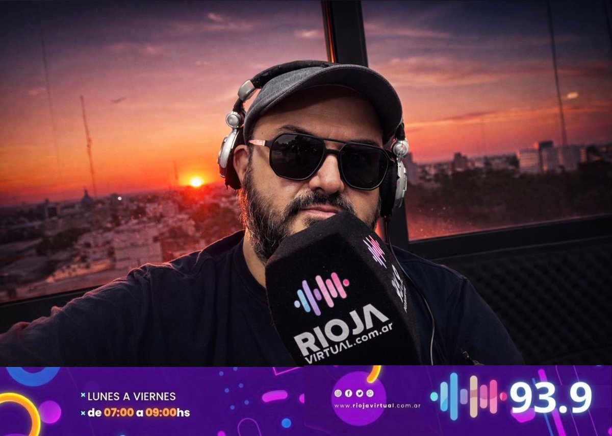 ¡Buen día! 👋
Arrancá la mañana bien informado.
🎙️ Más Vale que Estés Despierto
con <a href="/DClaudeville/">Diego Claudeville 📻</a>
📻 <a href="/RIOJAVIRTUALTW/">RIOJAVIRTUAL</a> 93.9 FM