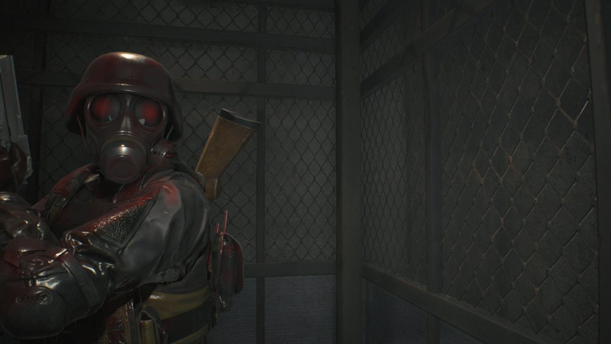 444AMEN's tweet photo. #re2 #leonkennedy #Hunk https://t.co/TvFxntkoLp