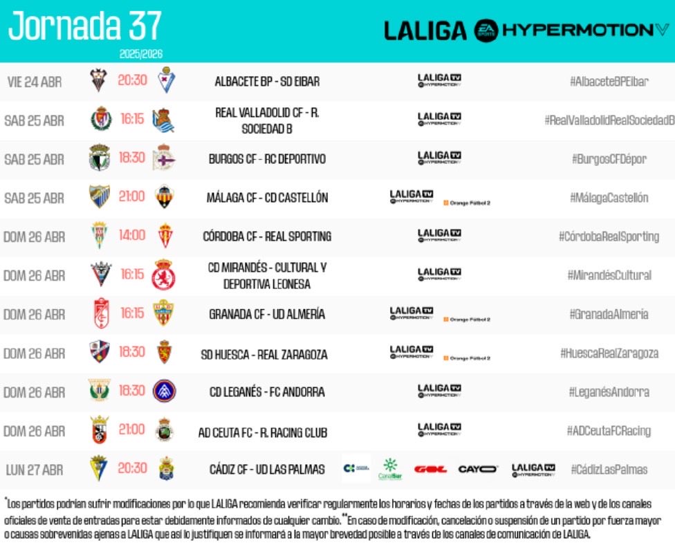 LALIGA HYPERMOTION tweet media