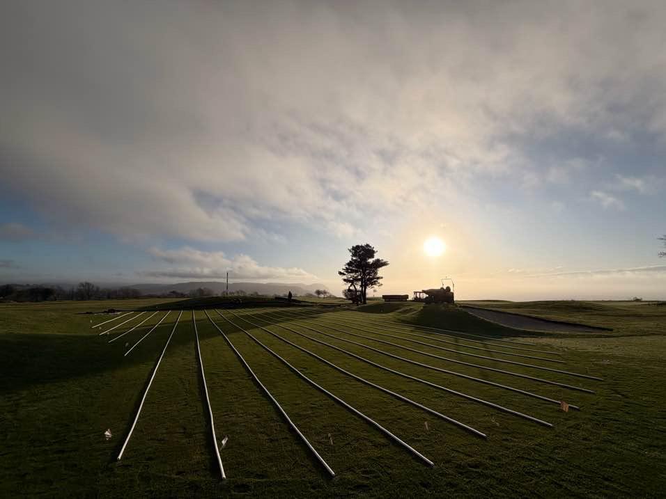 DjukeLtd's tweet photo. Over 40 greens installed with Hydrowick in just 4 months ⛳️ More and more golf clubs are tackling drainage issues and upgrading their surfaces with this game-changing solution.

Get in touch to learn more. https://t.co/DI596Pi2AC

📷Lyme Regis Golf Club 
 #sportsturfdrainage https://t.co/q1z9yXF2ye
