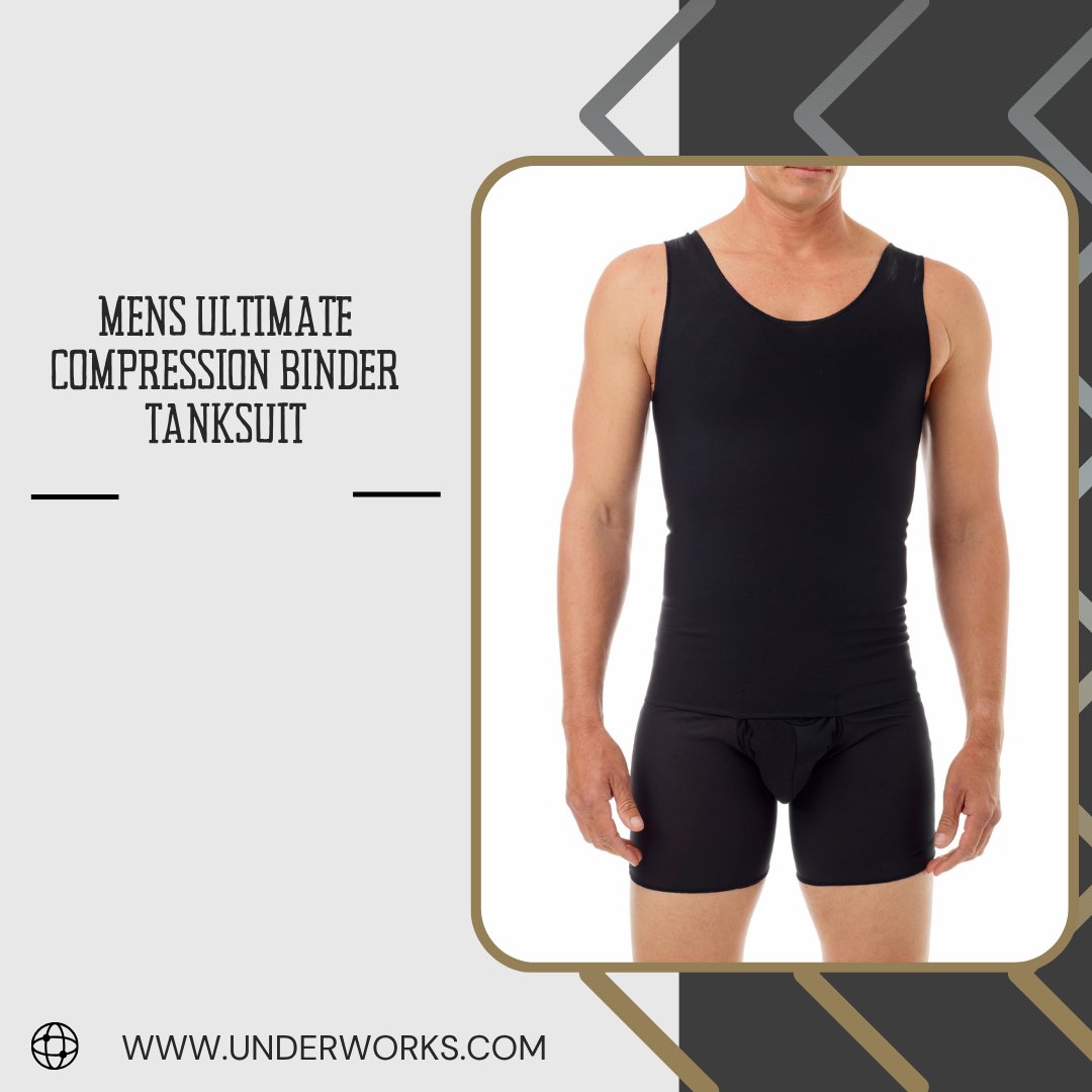 UnderworksStore's tweet image. Feel unstoppable with the Ultimate Chest Binder Tanksuit. It flattens, shapes, and gives freedom all day while keeping you comfortable. Perfect for daily wear or workouts.  underworks.com/ultimate-chest…
 #ChestBinder #BodyShaper #ActiveWear #ConfidenceBoost