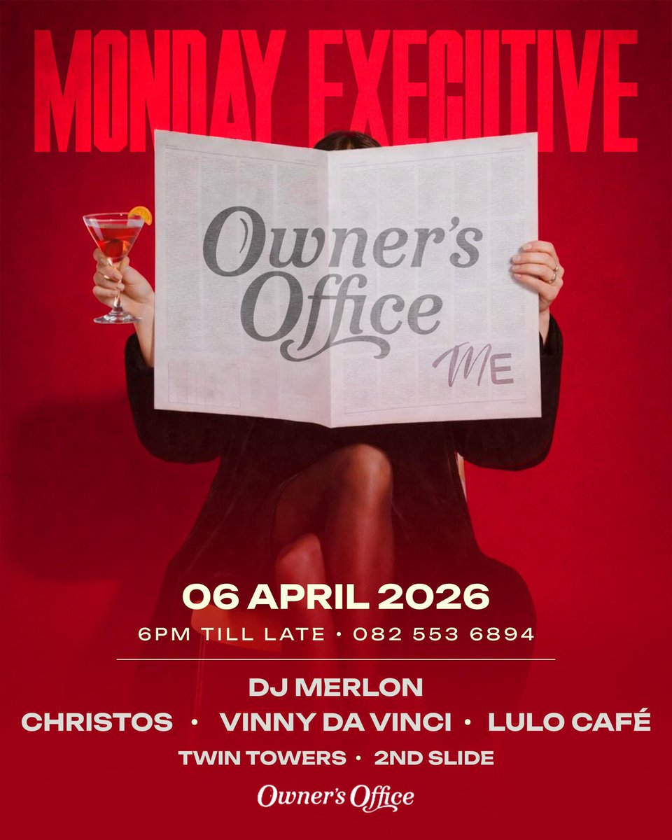 VinnyDaVinci's tweet photo. TONIGHT!!!
Monday 06 April 2026
π OWNERβS OFFICE Durban KZN ((19:00 - 21:00)) *DJS AT WORK*
π DEEP 27 CAFE Kwa-Mashu KZN ((22:00 - 23:00))
#DeepInKZN
#WeLoveHouseMusic
REPOST & SPREAD DA LOVE!!! https://t.co/JtUdwNagu2
