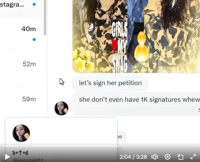 Kpoptwittetkr's tweet photo. @ilitzs  @yurllit @lessaintz @katsllit @socynicalfim harassing NJ
 Block and report. Do NOT engage. Click the 3 dots, select hate, abuse, and harassment  ‼️ #PROTECTNEWJEANS
@ILLITPROTECT
@illitupdates
@picsillit

Teach your fans to be better human beings. This is unacceptable https://t.co/kTnSVgyDqI