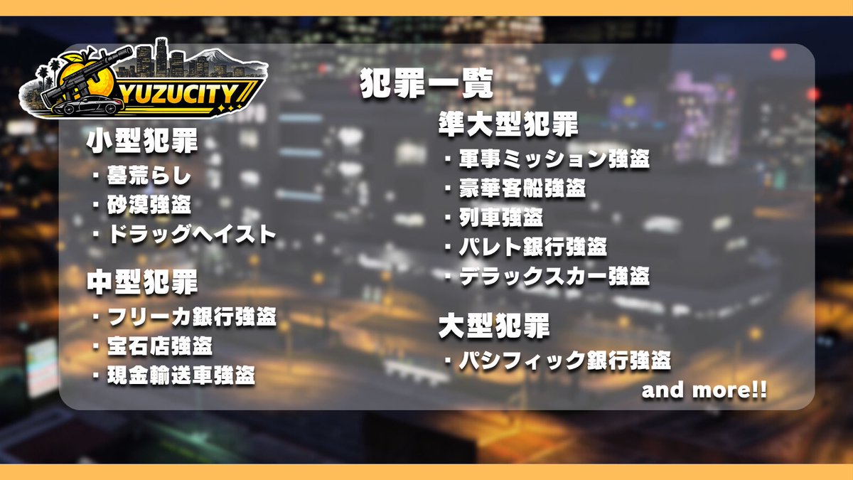 Yuzu City tweet media