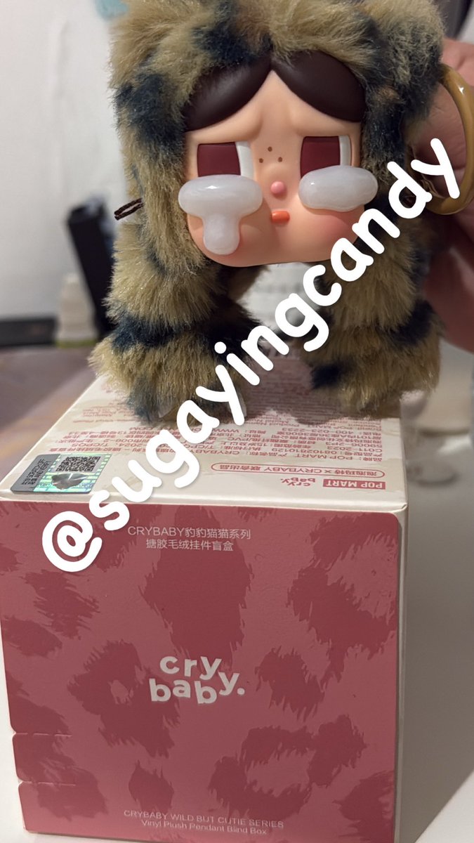 sugayingcandy's tweet photo. wts wbc secret ori popmart baru banget dibuka, dijual krn gak suka masih sealed dusnya yah open bawah aja 280k negotiable

#wtspopmart
#wts
wild but cutie secret https://t.co/gdVopm17LQ