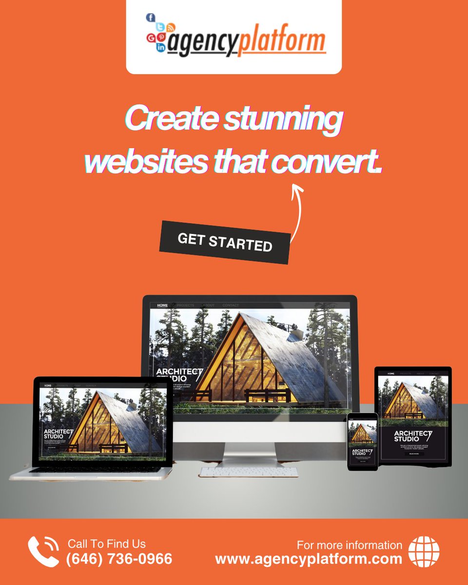 AgencyPlatform's tweet image. Website Design &amp;amp; Development
Create stunning websites that convert, from design to launch. 🖥️
📞 Contact: (646) 688-3628 🌐 agencyplatform.com  
#WebDesign #WebDevelopment #UXDesign #BusinessGrowth #AgencyPartner