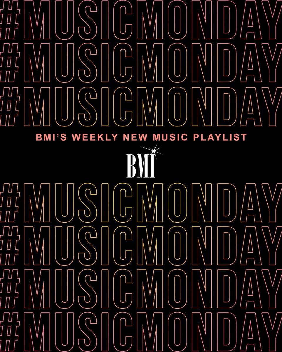 bmi's tweet image. Give this week's #MusicMonday playlist a listen featuring our talented #BMIFamily! 🎶 ✨ open.spotify.com/playlist/7s4E2…