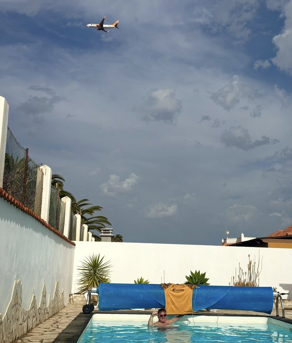 LeadershipBond's tweet photo. @HullCity Caleta, Fuertventura with an added fly-by from the Hull City Plane 9H-CXG 😎 #UTT https://t.co/zrRx9jHNxm