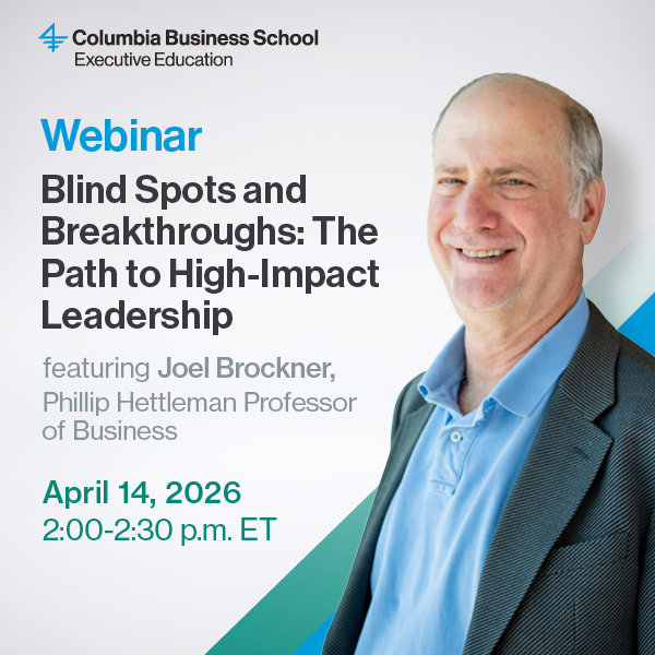 Columbia Business School Executive Education tweet media