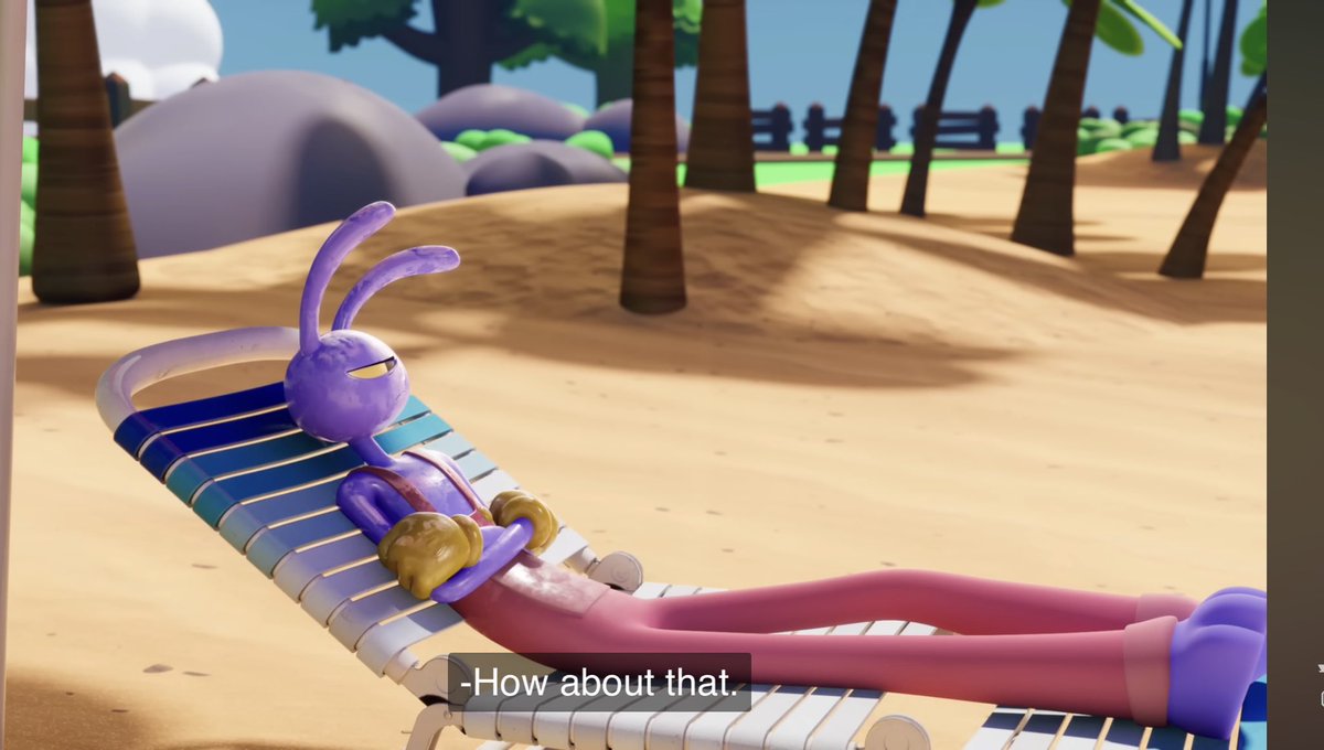 #tadc 
Zooble trying to crack open the egg