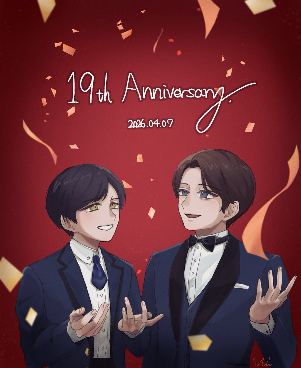 rrrusagiman's tweet photo. 19周年&amp;20年目突入おめでとうございます🎉
この物語がどこまでも続きますように！
 #dgsのお誕生日 https://t.co/kzEIjDJ6mg