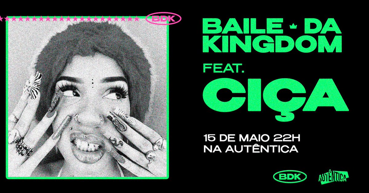 baile da kingdom feat. Ciça tweet media