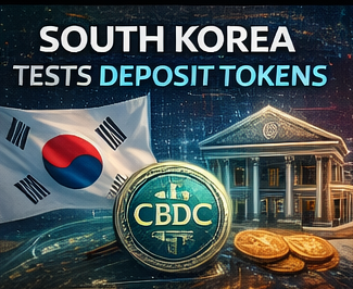 W3BCMedia's tweet image. South Korea advancing tokenized deposit pilots shows where banking is heading.

Not replacing banks
upgrading settlement rails
CBDCs + deposit tokens reshape liquidity plumbing.

#CBDC #Tokenization