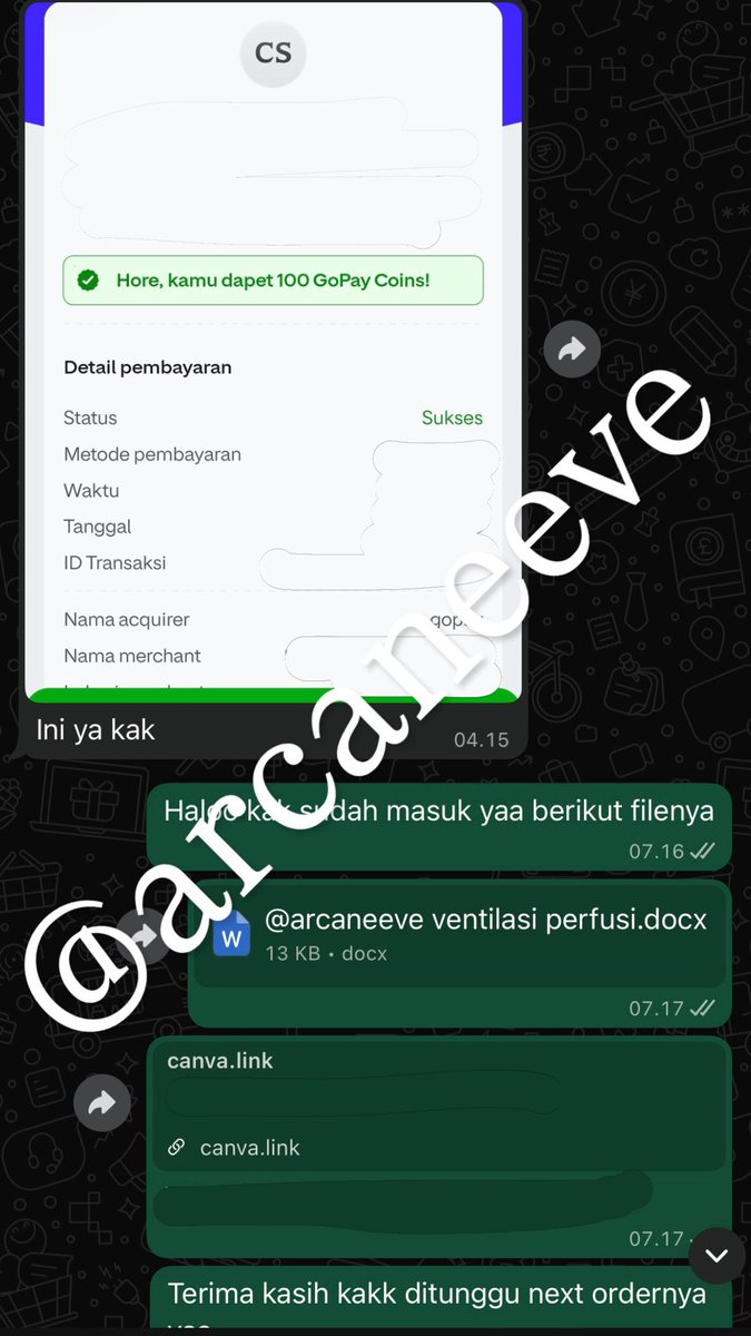 cane ˚ ༘ ପ - joki tugas fk (WA only) tweet media