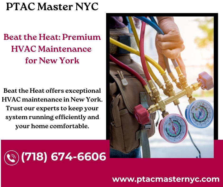 ptac_master's tweet photo. Keep your HVAC system in top shape with our professional maintenance services in New York. Experience enhanced performance and energy savings today. Call us today: 718-674-6606 or visit https://t.co/P9ujDFs9Pu
#HVACservice, #HVAChacks, #HVACinstall, #Install, #Installation, #HVAC https://t.co/2M89YQEJFU