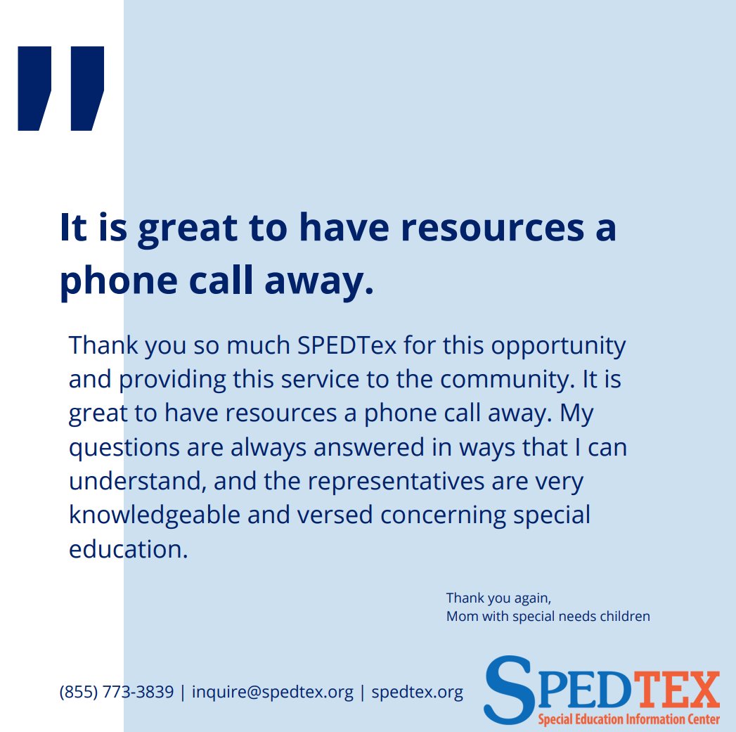 SPED TEX tweet media