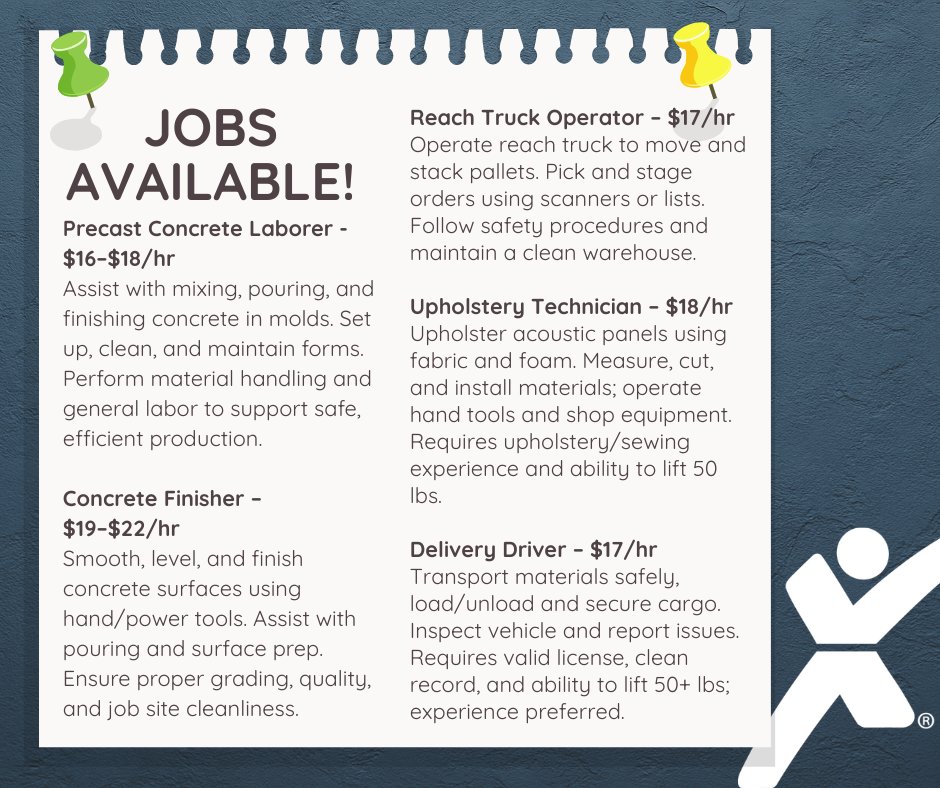 No luck in the job search? We would love to help! Our services are always free to job seekers, and we handle all the hassle of connecting you with your next job! Make your account today at expresspros.com/us-florida-oca…. Here's a sneak peak of some current openings...