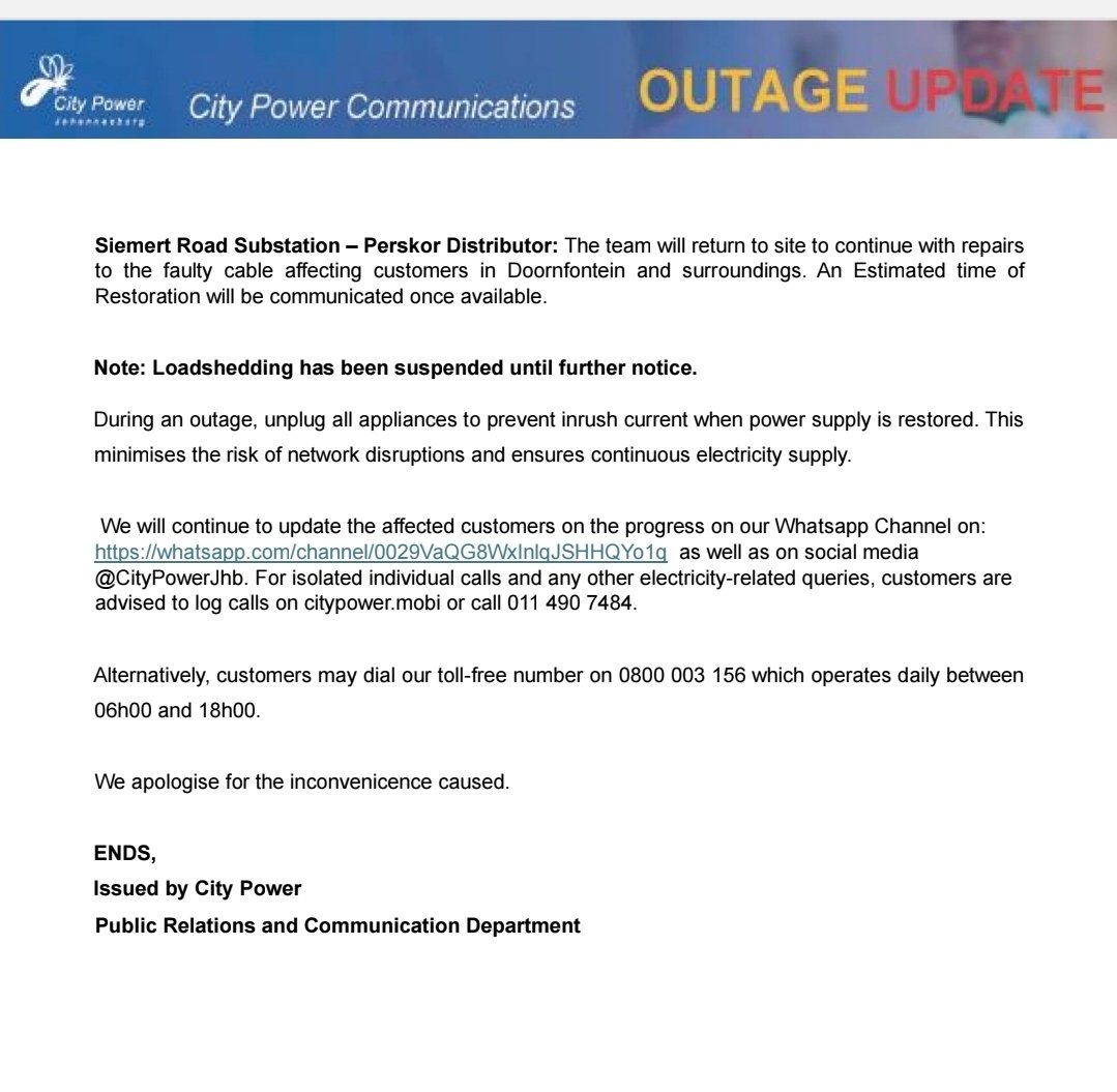 @CityPowerJhb tweet media