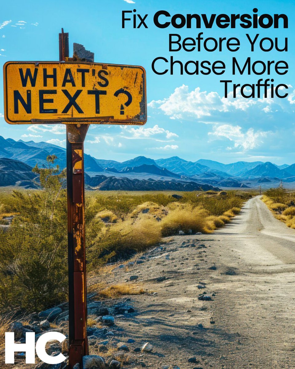 hashtagcreateco's tweet image. Before spending money trying to get more traffic…
Fix your conversion.

In a tighter market, every single opportunity matters more.

👉 Full breakdown here: bit.ly/3O4NMYW 

#MarketingTips #WebsiteDesign #LeadGeneration #DigitalMarketing