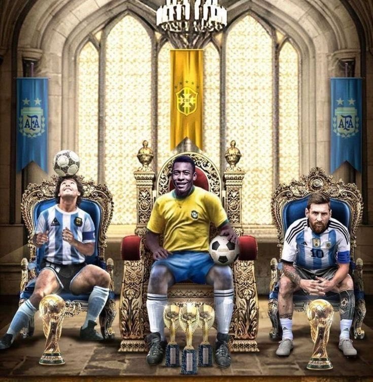 Do these 3 people deserve to be in the top 3 best players of all time?
Or is there something more appropriate?