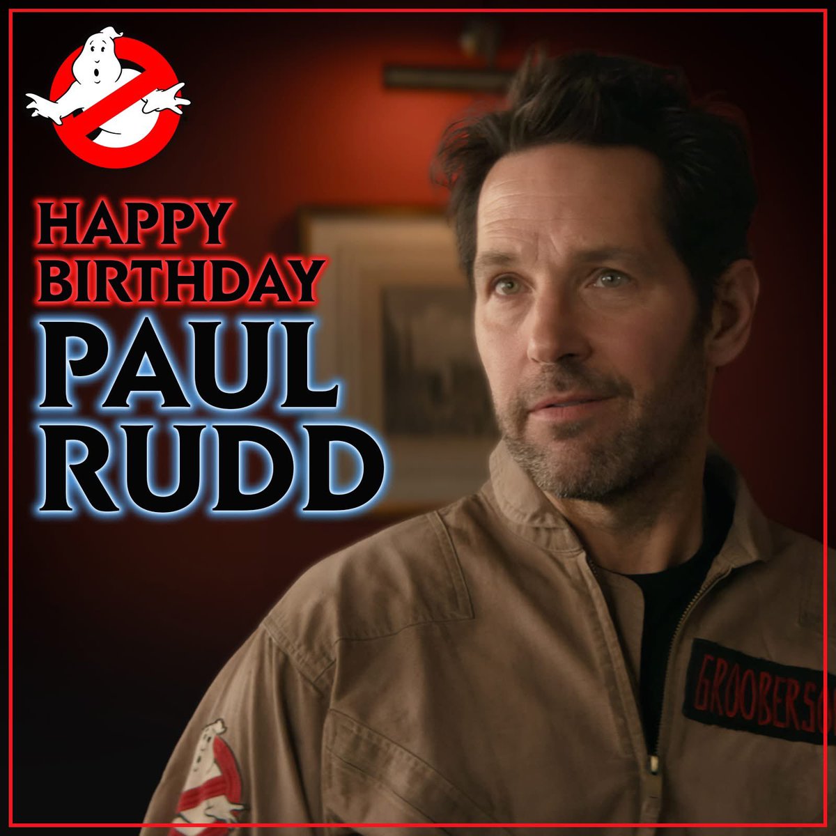 GBNewsdotcom's tweet photo. Happy 57th Birthday to Paul Rudd! 👻🎂 https://t.co/SqcOheN90l