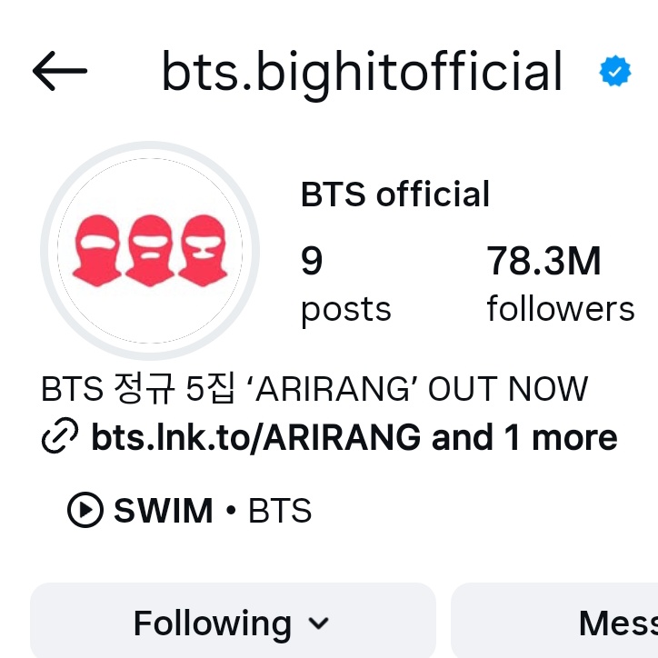 nαnα ⋆ ᵕ̈ ARIRANG tweet media