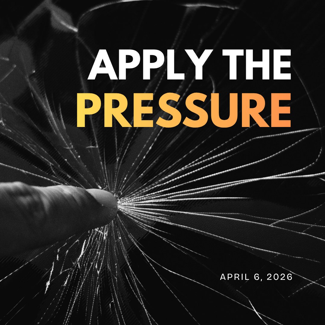 ACTION PLAN!

April 6, 2026
APPLY THE PRESSURE

“I understand your FRUSTRATION when judges render UNJUST decisions and when lawmakers WAFFLE on passing good legislation. I AM ALLOWING these BRIBED judges and CORRUPT lawmakers to continue in their partnership with darkness so that