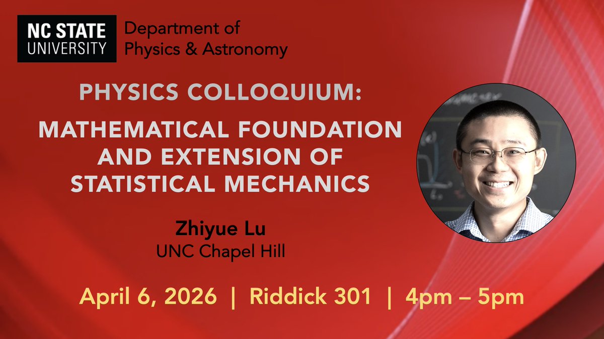 NC State Physics and Astronomy tweet media