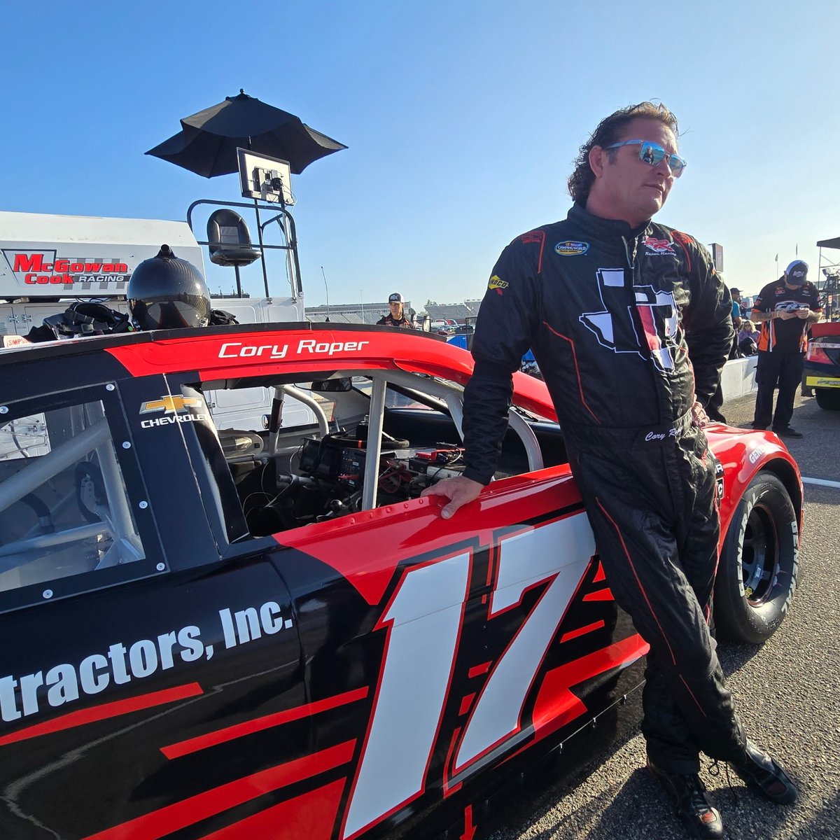 TeamDrydene's tweet image. A strong weekend at The Rock.
Cory Roper drives the Drydene #17 Chevy to a top-10 finish.
We’re just getting started.

#Drydene #RelaDyne #CoryRoper #17Chevy #ARCAMenardsSeries #RaceTheRock #Motorsports