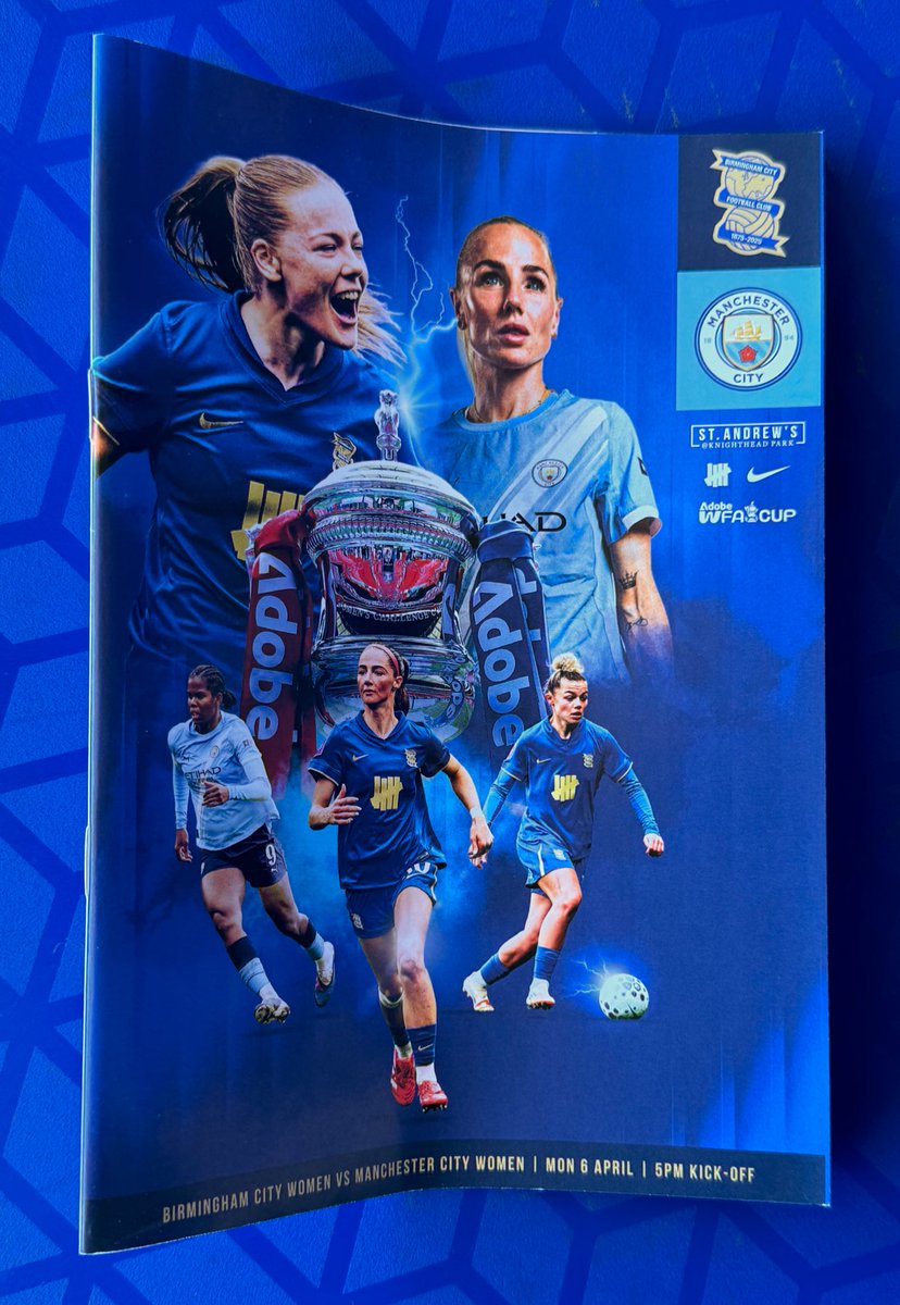 APCAFC's tweet photo. Match #61
Birmingham City Women v Manchester City Women
@AdobeWFACup Quarter Final
St. Andrew’s
#WomensFACup #RoadtoWembley
@MyRoadtoWembley
#Groundhoppping https://t.co/TOlImfKO9S