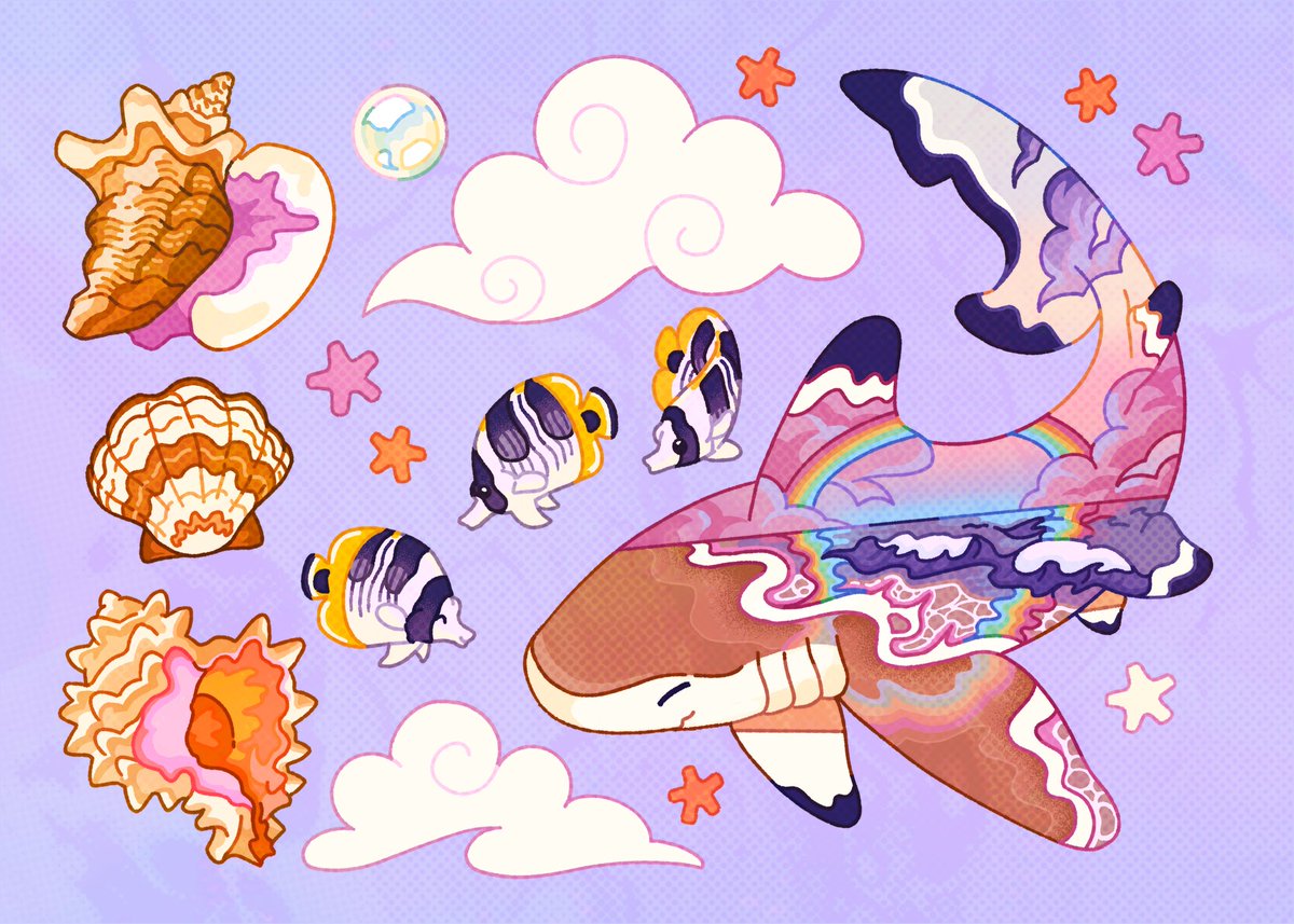 catnolio's tweet photo. hi im catnoli, an illustrator and designer! 🦈 i love sharks, the earth and its critters! also, i sell stickers and prints in my shop!
🦀 shop: https://t.co/gfQlomy11f
🪼carrd: https://t.co/OIbUjR6q0q
🐚 kofi: https://t.co/4QbGhDAucl https://t.co/owUfq0ohG0