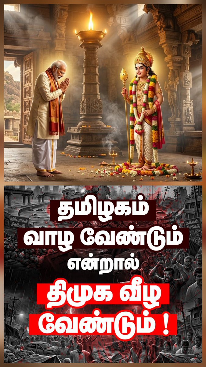 murugananthrram's tweet photo. @annamalai_k நாளை நமதே 
தேசிய ஜனநாயக கூட்டணி அமோக வெற்றி பெறும் இது உறுதி 👍👍🪷🪷 https://t.co/sgjVYSw8FX
